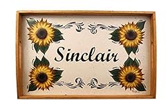 Sunflower serving tray for sale  Delivered anywhere in USA 