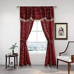 Floral sheer curtain for sale  Delivered anywhere in USA 