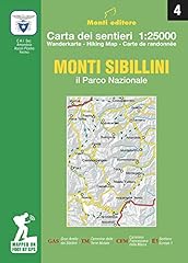 Monti sibillini. parco usato  Spedito ovunque in Italia 