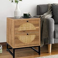 Recaceik ratten nightstand for sale  Delivered anywhere in USA 