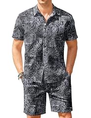 Coofandy men hawaiian for sale  Delivered anywhere in UK