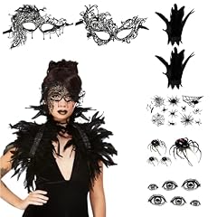 Gothic feather shawl for sale  Delivered anywhere in UK