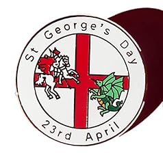Stgeorge day pin for sale  Delivered anywhere in UK
