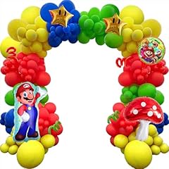 143pcs mario balloon for sale  Delivered anywhere in USA 