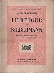 Retour silbermann illustration d'occasion  Livré partout en France