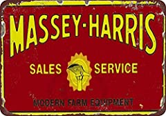Tin sign massey for sale  Delivered anywhere in USA 