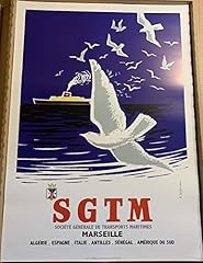 Affiche sgtm marseille d'occasion  Livré partout en France