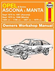 Opel ascona manta for sale  Delivered anywhere in Ireland