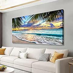 Beach pictures canvas for sale  Delivered anywhere in USA 