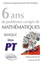Ans problèmes corrigés d'occasion  Livré partout en Belgiqu