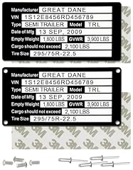 Customized trailer vin for sale  Delivered anywhere in USA 