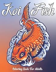 Koi fish coloring gebraucht kaufen  Wird an jeden Ort in Deutschland