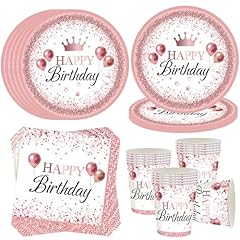 Vaisselle fête rose d'occasion  Livré partout en France