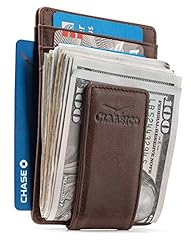 Money clip leather for sale  Delivered anywhere in USA 