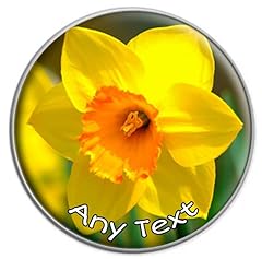 Personalised daffodil pin for sale  Delivered anywhere in UK