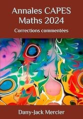 Annales capes maths d'occasion  Livré partout en France