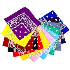 Bandanas motif paisley d'occasion  Livré partout en France