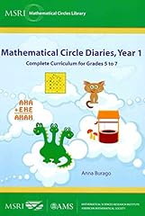 Mathematical circle diaries d'occasion  Livré partout en France