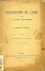 Constitution doctrine peripate d'occasion  Livré partout en France