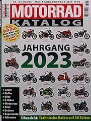 Motorrad katalog 2023 gebraucht kaufen  Wird an jeden Ort in Deutschland