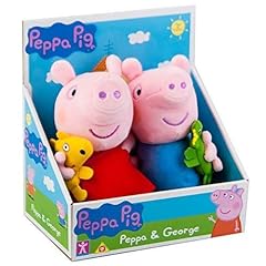 Character Options Peppa Pig Plush Set - Peppa & George for sale  Delivered anywhere in UK