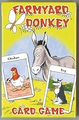 Farmyard donkey card for sale  Delivered anywhere in UK