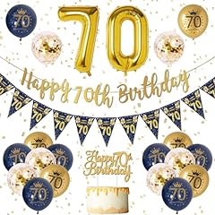70th birthday decorations for sale  Delivered anywhere in UK