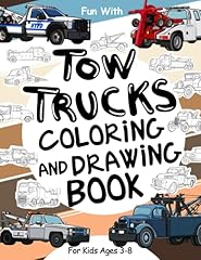Tow trucks coloring for sale  Delivered anywhere in USA 