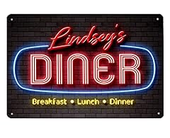 Personalised diner sign for sale  Delivered anywhere in UK