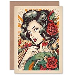 Tatouage pin girl d'occasion  Livré partout en Belgiqu