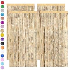 Champagne gold tinsel for sale  Delivered anywhere in UK