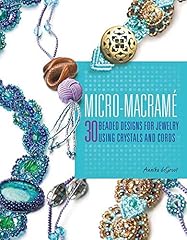 Micro macrame beaded for sale  Delivered anywhere in USA 