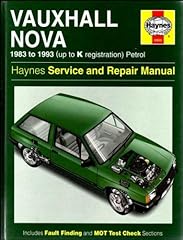 Vauxhall nova service for sale  Delivered anywhere in UK