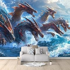 Papier peint dragons d'occasion  Livré partout en France