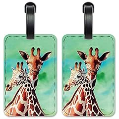 Giraffes luggage tags for sale  Delivered anywhere in USA 