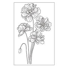 Arriettycraft flowers poppy for sale  Delivered anywhere in UK