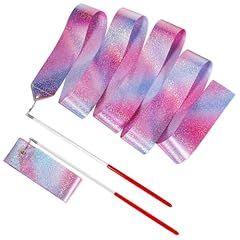 2pcs gymnastic ribbon for sale  Delivered anywhere in UK