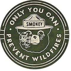 Smokey bear 12x12 for sale  Delivered anywhere in USA 