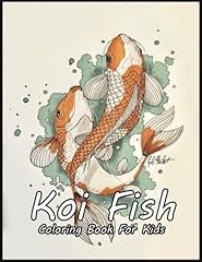 Koi fish coloring for sale  Delivered anywhere in UK