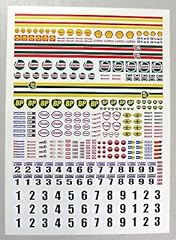 SLOT CAR SCALEXTRIC 1/32nd scale Rally stickers decals for sale  Delivered anywhere in Ireland