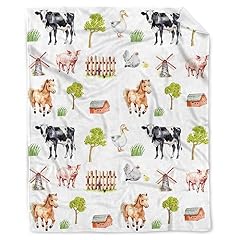 Farm animals blanket for sale  Delivered anywhere in USA 