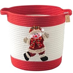 Christmas basket snowman for sale  Delivered anywhere in USA 