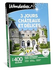 Wonderbox jours châteaux d'occasion  Livré partout en France