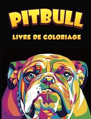 Pitbull coloriage adulte d'occasion  Livré partout en France
