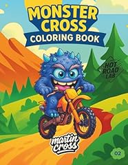 Monster cross coloring usato  Spedito ovunque in Italia 