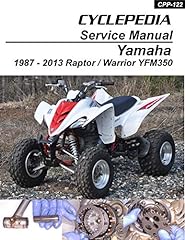 1987-2012 Yamaha YFM350 Raptor/Warrior Repair Manual for sale  Delivered anywhere in Canada