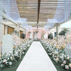 White aisle runner for sale  Delivered anywhere in USA 
