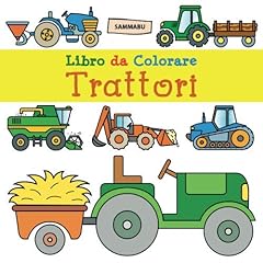 Libro colorare trattori usato  Spedito ovunque in Italia 