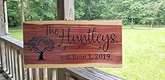Personalized wood sign for sale  Delivered anywhere in USA 