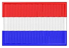 Toppa bandiera olanda usato  Spedito ovunque in Italia 